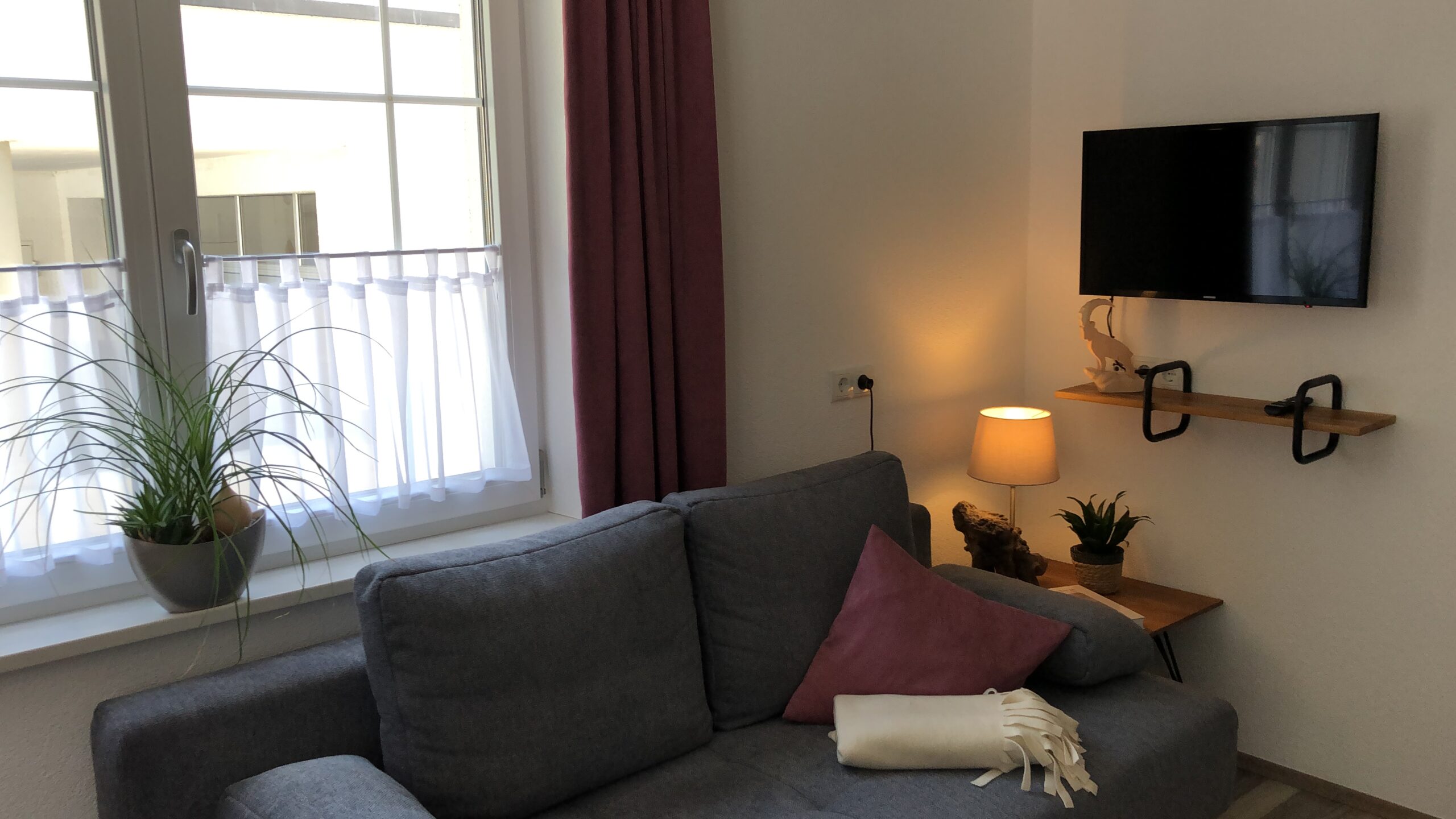 Sofa in der Wohnküche